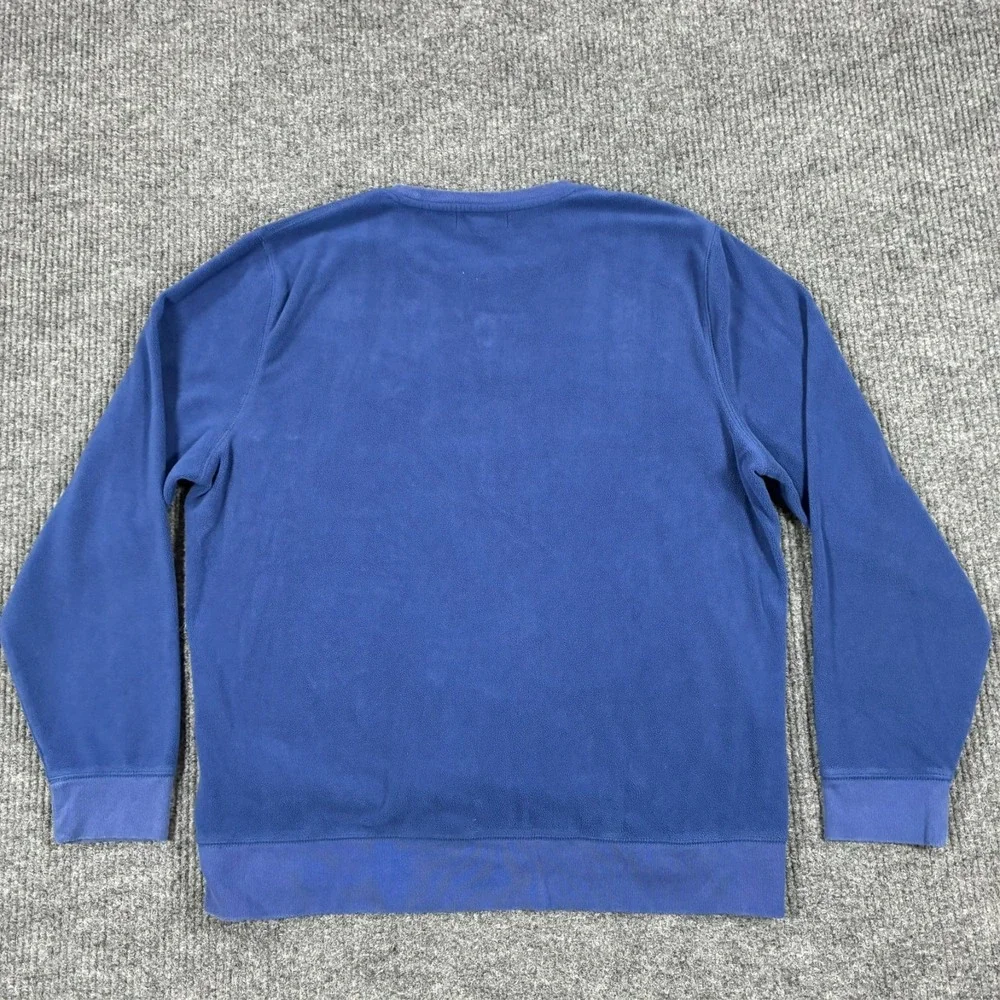 Banana Republic Ultrawarm Sweatshirt Mens Size XL Blue Fleece Crewneck Pullover